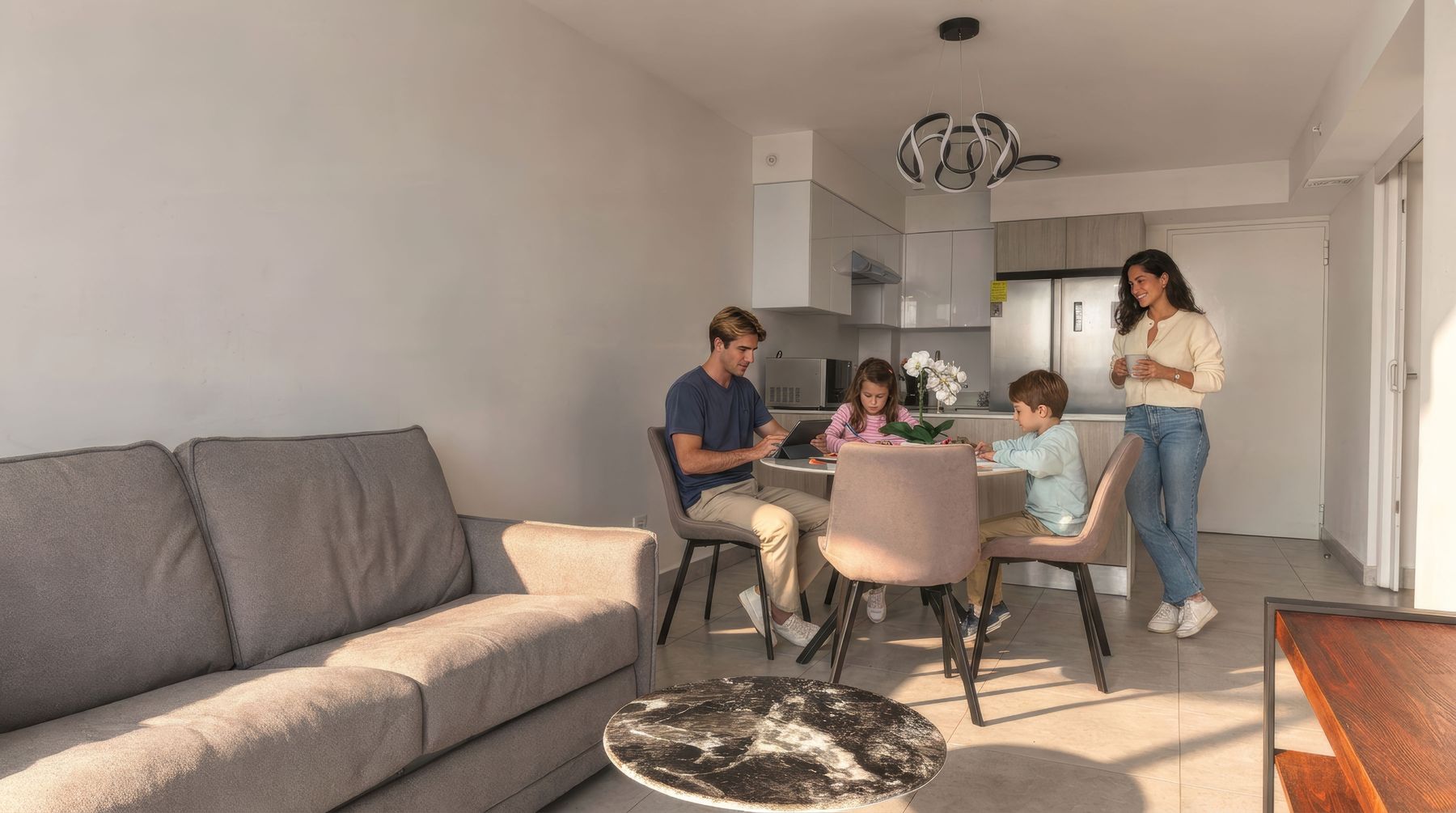 Open living area